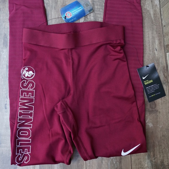 Nike Pants - Nike Pro Warm FSU Seminoles Compression Tights
